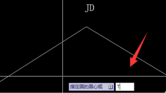 CAD中怎么根據(jù)切線(xiàn)交點(diǎn)繪制曲線(xiàn)