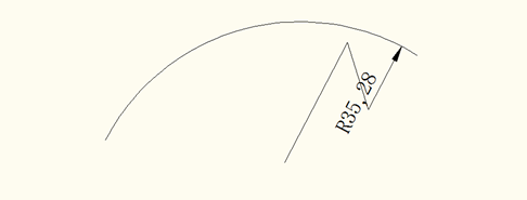 CAD怎么給弧線進行折彎標注?